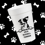 Jack Russell Terrier- 16oz Styrofoam Cups