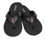 The Pink Ribbon Glitterflops