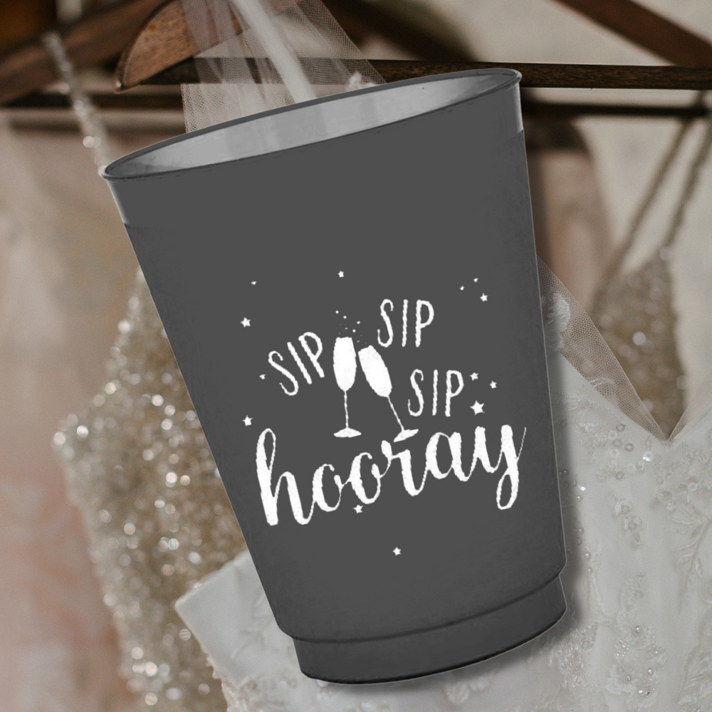 Sip Sip Hooray - 16oz Frost Flex Cups