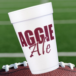Aggie Ale- 16oz Styrofoam Cups