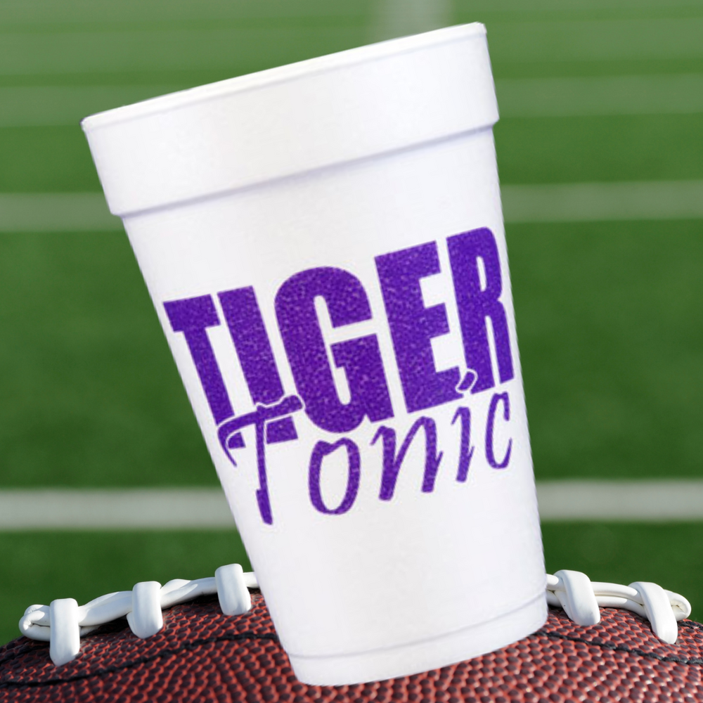 Tiger Tonic- 16oz Styrofoam Cups